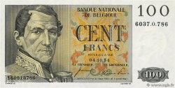 100 Francs BELGIQUE  1954 P.129b