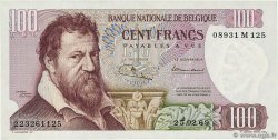 100 Francs BELGIQUE  1969 P.134a pr.NEUF