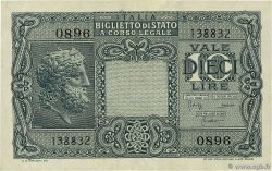 10 Lire ITALIE  1944 P.032c SPL