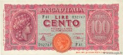 100 Lire ITALY  1944 P.075a
