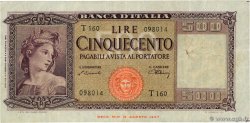 500 Lire ITALY  1947 P.080a
