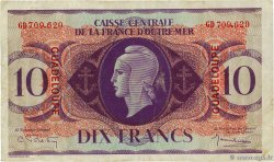 10 Francs GUADELOUPE  1944 P.27a