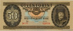 50 Forint HUNGARY  1965 P.170a