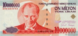 10000000 Lira TURQUIE  1999 P.214 NEUF