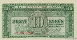 10 Korun CZECHOSLOVAKIA  1950 P.069a