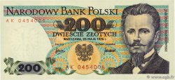 200 Zlotych POLEN  1976 P.144a
