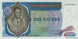 10 Zaïres ZAIRE  1975 P.23a UNC