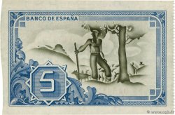 5 Pesetas ESPAGNE Bilbao 1937 PS.561a SUP