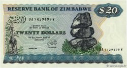 20 Dollars ZIMBABUE  1994 P.04d FDC