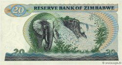 20 Dollars ZIMBABWE  1994 P.04d UNC