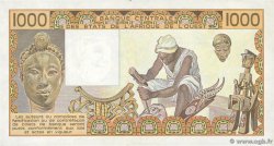 1000 Francs ESTADOS DEL OESTE AFRICANO  1988 P.406Da EBC