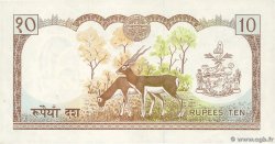 10 Rupees NEPAL  1985 P.24a fST+