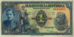 1 Peso Oro KOLUMBIEN  1950 P.380f