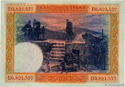 100 Pesetas SPANIEN  1925 P.069a fST