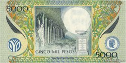 5000 Pesos COLOMBIA  2001 P.452a UNC