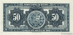 50 Soles PERU  1963 P.085a UNC