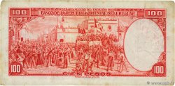 100 Pesos URUGUAY  1939 P.039c VF