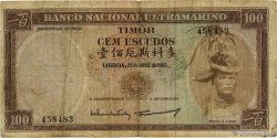 100 Escudos TIMOR  1963 P.28a