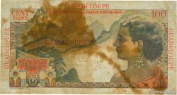 100 Francs La Bourdonnais GUADELOUPE  1946 P.35 B