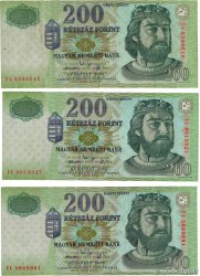 200 Forint Lot UNGHERIA  2005 P.187e