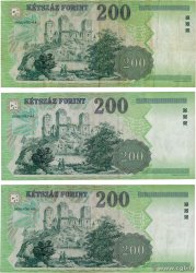 200 Forint Lot HONGRIE  2005 P.187e TB
