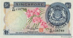 1 Dollar SINGAPOUR  1972 P.01d SUP