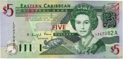 5 Dollars CARIBBEAN   2003 P.42a