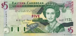 5 Dollars CARIBBEAN   2003 P.42L