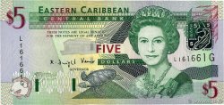 5 Dollars CARAÏBES  2003 P.42g NEUF