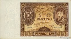 100 Zlotych POLOGNE  1934 P.075a