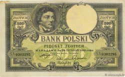 500 Zlotych POLAND  1924 P.058