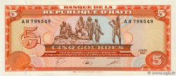 5 Gourdes HAÏTI  1987 P.246a