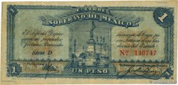 1 Peso MEXICO Toluca 1915 PS.0881
