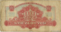 100 Zlotych POLAND  1944 P.117 G