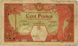 100 Francs DAKAR FRENCH WEST AFRICA (1895-1958) Dakar 1926 P.11Bb