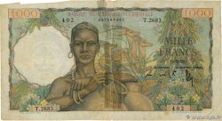 1000 Francs FRENCH WEST AFRICA (1895-1958)  1952 P.42