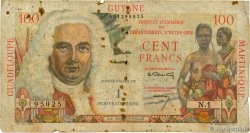 1 NF sur 100 Francs La Bourdonnais FRENCH ANTILLES  1960 P.01a