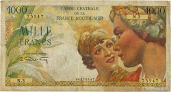 1000 Francs Union Française CCFOM FRENCH EQUATORIAL AFRICA  1947 A.135a