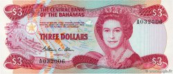 3 Dollars BAHAMAS  1984 P.44