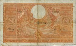 100 Francs - 20 Belgas BELGIUM  1944 P.114 F-