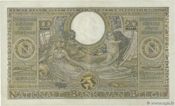 100 Francs - 20 Belgas BELGIUM  1935 P.107 XF