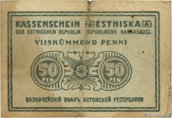 50 Penni ESTONIA  1919 P.42a