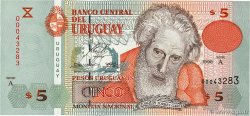 5 Pesos Uruguayos URUGUAY  1998 P.080 FDC