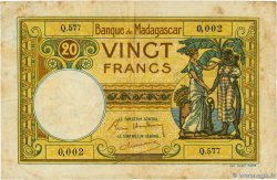 20 Francs MADAGASCAR  1948 P.037
