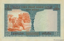 1 Piastre - 1 Dong FRENCH INDOCHINA  1954 P.105 AU