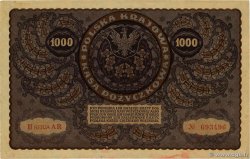 1000 Marek POLOGNE  1919 P.029 SUP