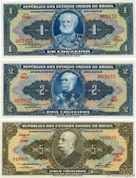 REPUBLICA DOS ESTATOS UNIDOS DO BRASIL UM CRUZEIRO 1954 PAPER CURRENCY