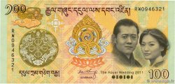 100 Ngultrum Commémoratif BHUTAN  2011 P.35