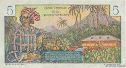 5 Francs Bougainville FRENCH EQUATORIAL AFRICA  1946 P.20B VF+