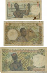 5, 25 et 50 Francs Lot AFRIQUE OCCIDENTALE FRANÇAISE (1895-1958)  1951 P.36, P.38 et P.39 TB